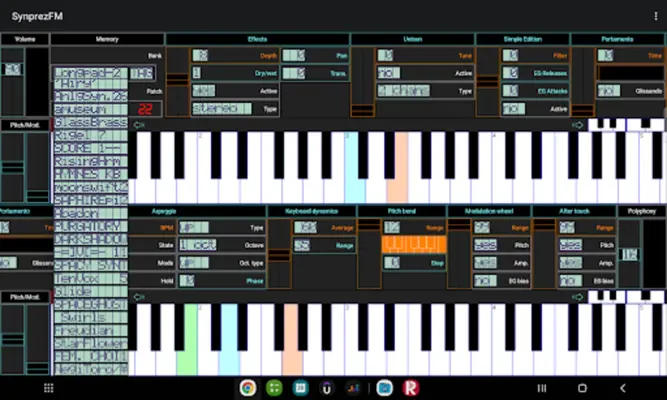 FM Synthesizer [SynprezFM II] android App screenshot 7